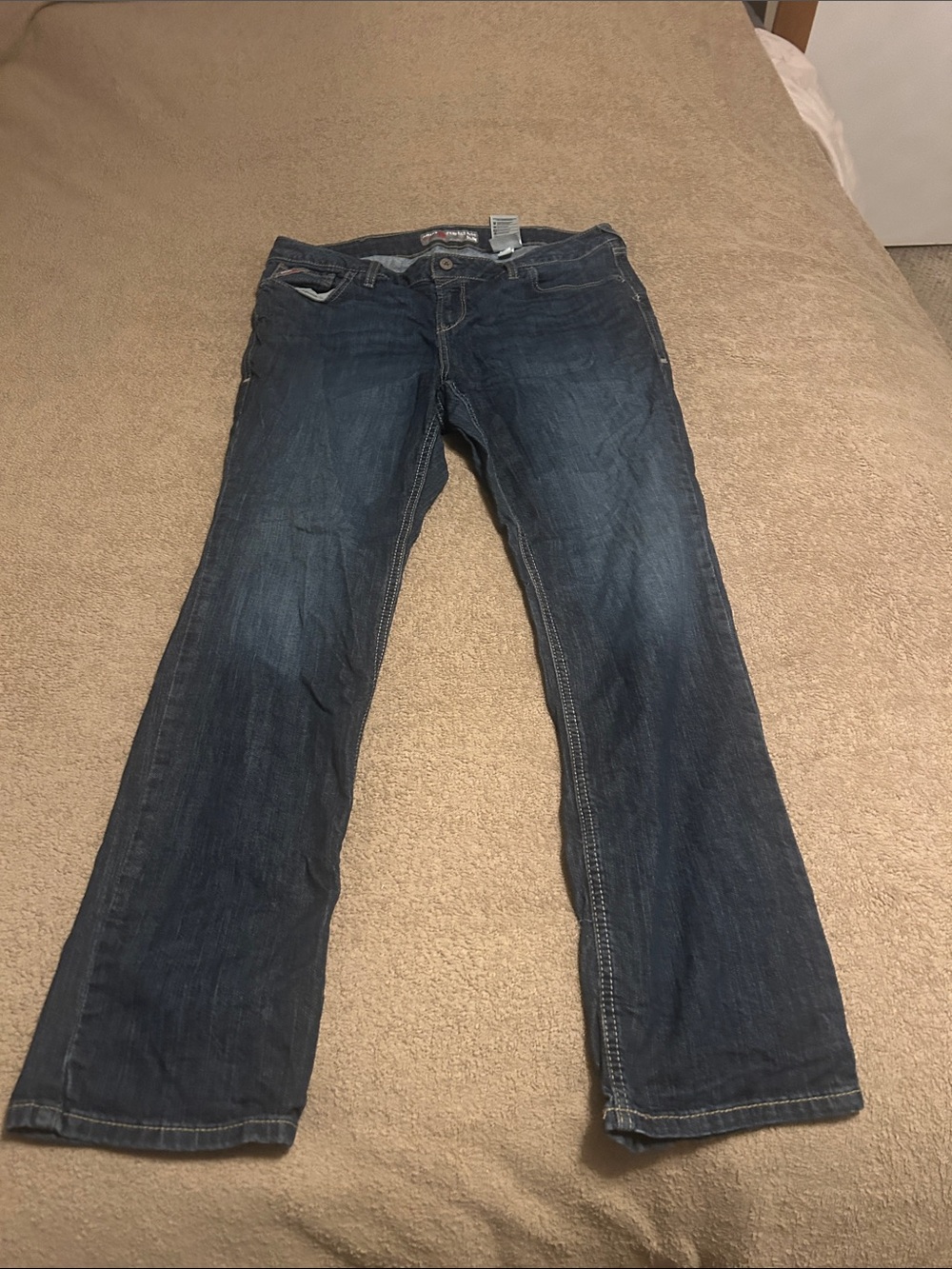Ariat Women's Dark Blue Boot Cut Jeans